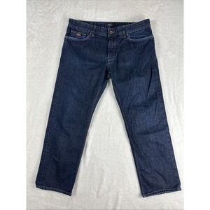 Hugo Boss Jeans Mens  Blue  Stretch Straight Leg Casual Denim Size 36 X 27*